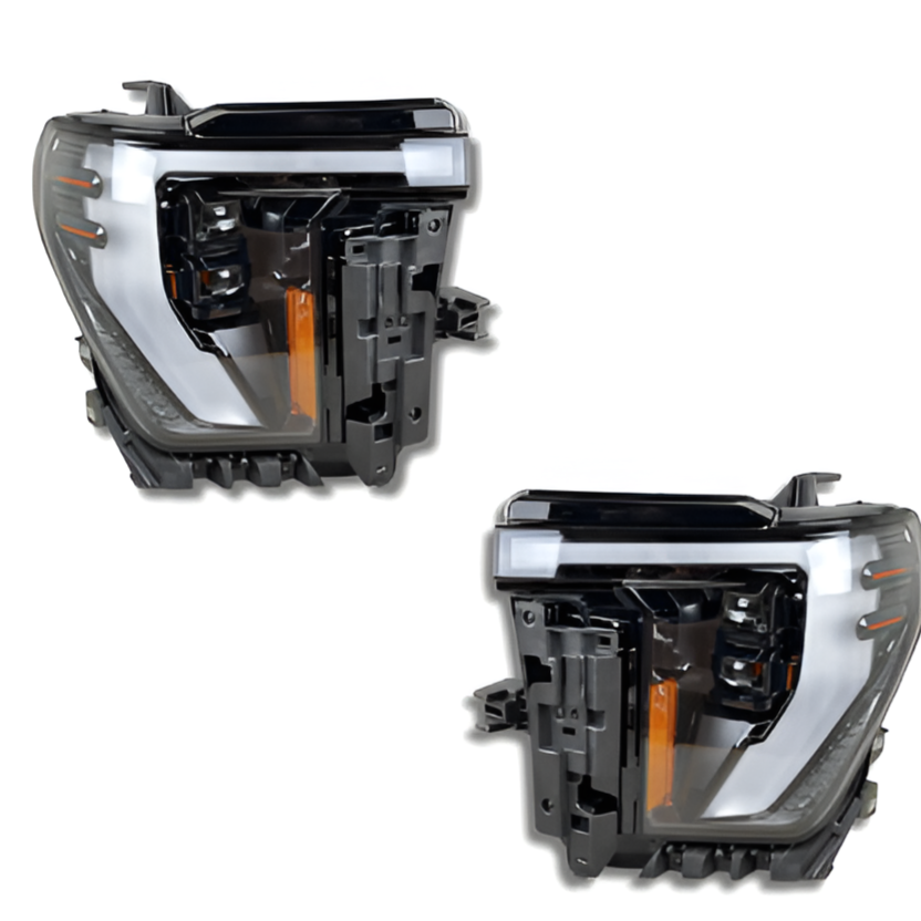 20-23 to 2024+ GMC Sierra HD LED Headlight Conversion Harness Kit