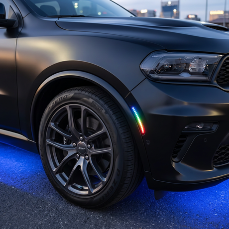 Dodge Durango Flow Series side markers kit contents