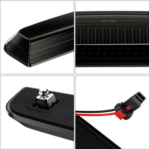2020-2026+ GMC Chevy HD Smoked White Amber LED Roof Cab Lights - AutoLEDTech.com