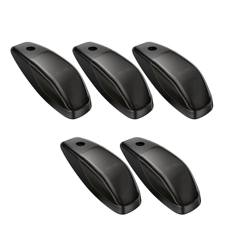 2019-2026 Ram HD Clear Smoked White Amber LED Roof Cab Lights - AutoLEDTech.com