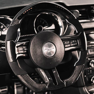 2010-2014 Ford Mustang Carbon Fiber Steering Wheel