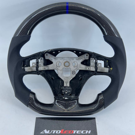2011-2013 Chevy C6 Corvette Carbon Fiber Steering Wheel - IN STOCK - AutoLEDTech.com