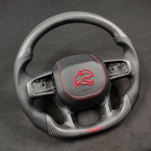 2021-2026+ Ram TRX 1500 Custom Carbon Fiber Steering Wheel - IN STOCK