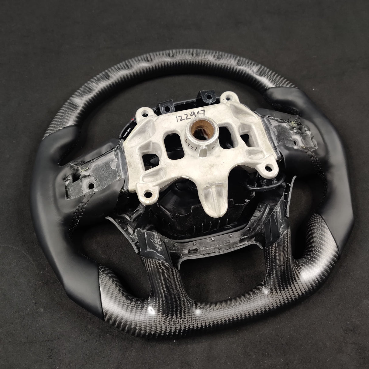 2021-2026+ Ram TRX 1500 Custom Carbon Fiber Steering Wheel - IN STOCK