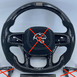 2021-2026+ Ram TRX 1500 Custom Carbon Fiber Steering Wheel - IN STOCK - AutoLEDTech.com