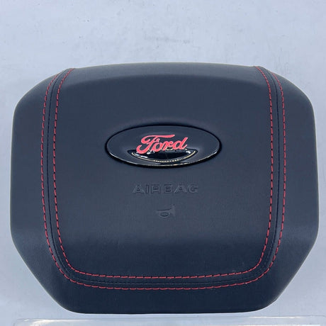 2021-2027+ Ford F150 & Raptor black/red Airbag Cover - IN STOCK! - AutoLEDTech.com