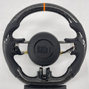 2015-2023 Ford Mustang Forged Carbon Fiber Steering Wheel - IN STOCK