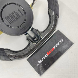 2015-2023 Ford Mustang Forged Carbon Fiber Steering Wheel - IN STOCK