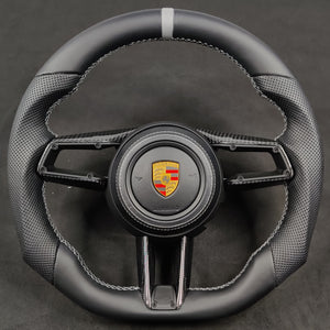 2020+ Porsche 911 992 Custom Carbon Fiber Steering Wheel