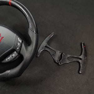 08-14 Maserati GranTurismo Custom Carbon Fiber Steering Wheel