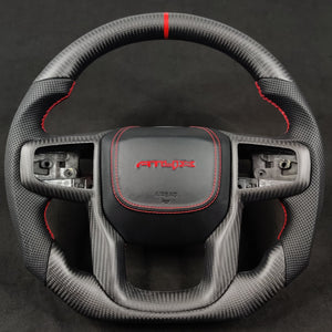 2020-2025+ GMC Sierra 1500 2500 HD Custom Carbon Fiber Steering Wheel