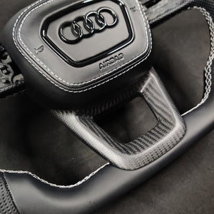2015-2024 Audi Q3/Q5/Q7/Q8 Custom Carbon Fiber Steering Wheel