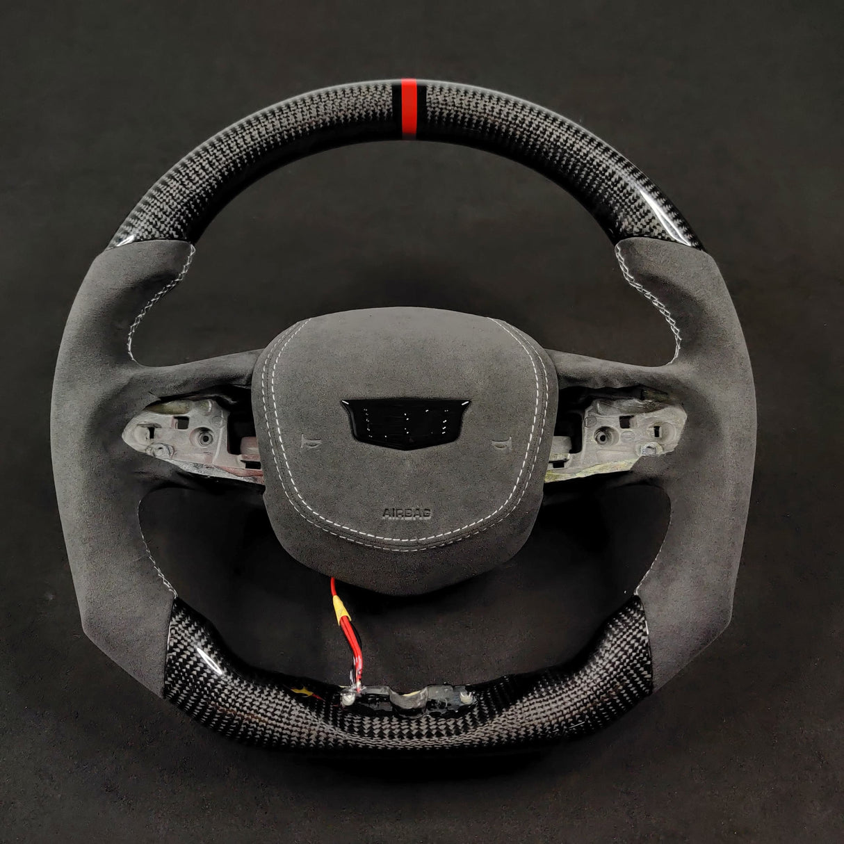 2020-2025+ Cadillac CT4 CT5 Carbon Fiber LED Steering Wheel