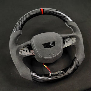 2020-2025+ Cadillac CT4 CT5 Carbon Fiber LED Steering Wheel