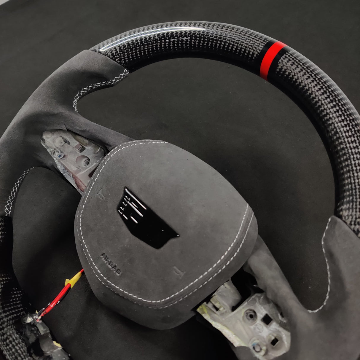 2020-2025+ Cadillac CT4 CT5 Carbon Fiber LED Steering Wheel