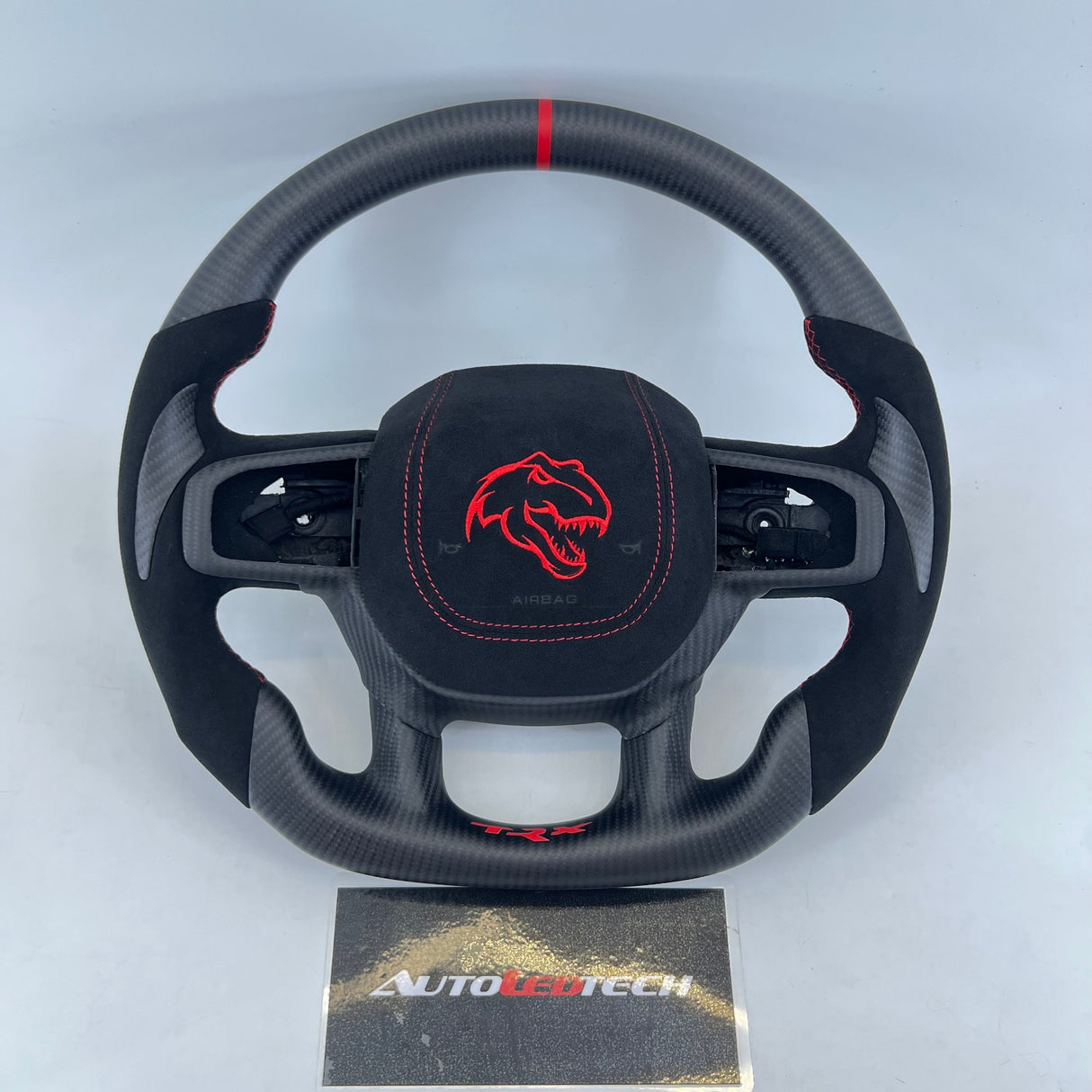 2021-2025+ Ram TRX 1500 Custom Carbon Fiber Steering Wheel