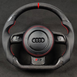 2008-2015 Audi R8 Custom Carbon Fiber Steering Wheel
