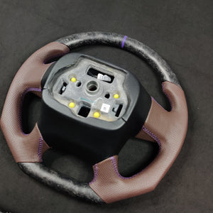 2014-2020 Chevy Silverado Tahoe Custom Carbon Fiber Steering Wheel