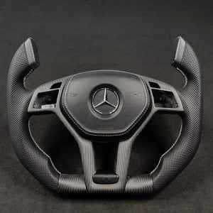 2008-2014 Mercedes C-Class W204/W212 Custom Carbon Fiber Steering Wheel