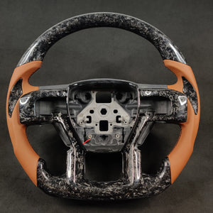 2017-2022 Ford Super Duty F250 Custom Carbon Fiber Heated Steering Wheel w/ LED Display