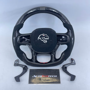 2021-2025+ Ram TRX 1500 Custom Carbon Fiber Steering Wheel