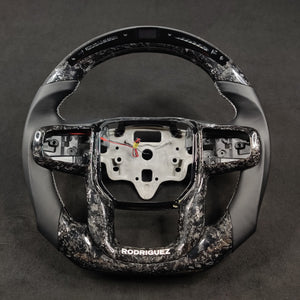 2020-2026+ GMC Sierra 1500 2500 HD Custom Carbon Fiber Steering Wheel
