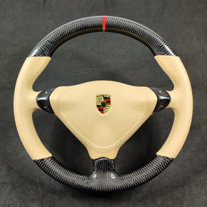 1995-2005 Porsche 996 993 986 Custom Carbon Fiber Steering Wheel