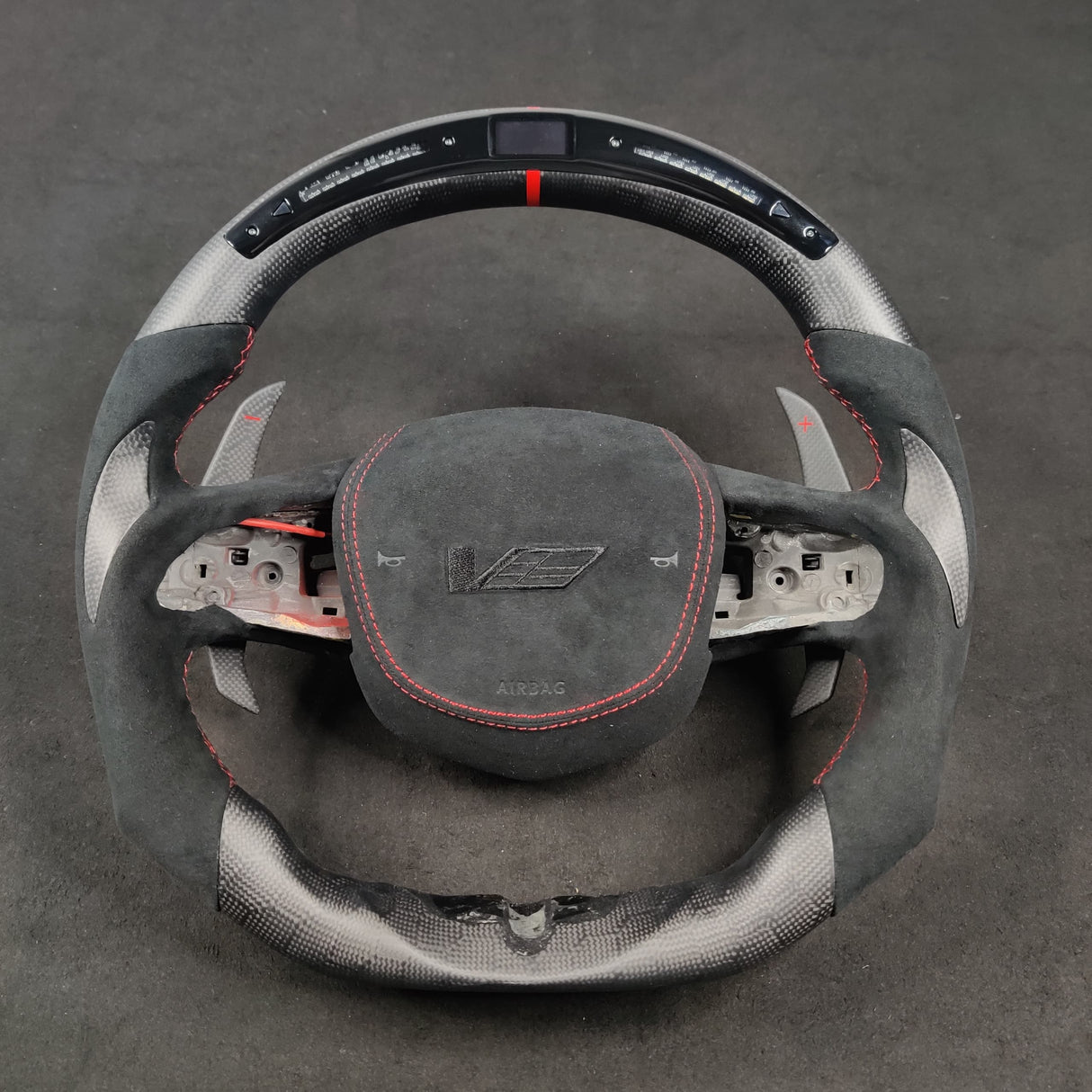 2020-2026+ Cadillac CT4/CT5 Blackwing Carbon Fiber LED Steering Wheel