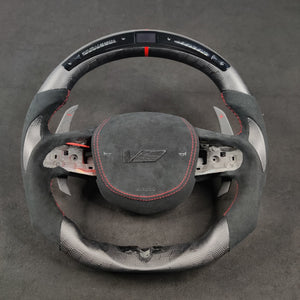 2020-2026+ Cadillac CT4/CT5 Blackwing Carbon Fiber LED Steering Wheel