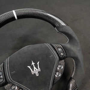 2008-2014 Maserati GranTurismo Custom Carbon Fiber Steering Wheel
