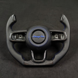 2019-2026+ Jeep Wrangler JL Gladiator JT Custom Carbon Fiber Steering Wheel