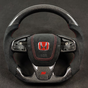 2016-2021 Honda Civic Custom Carbon Fiber Steering Wheel