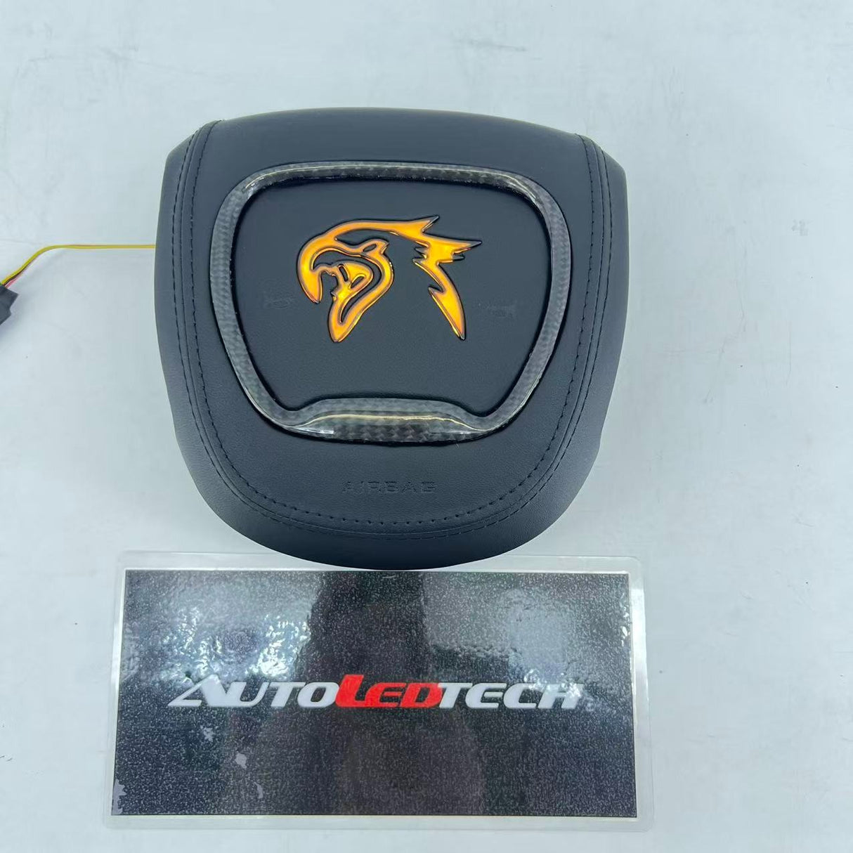 Jeep Trackhawk RGB LED Custom Airbag Cover - AutoLEDTech.com