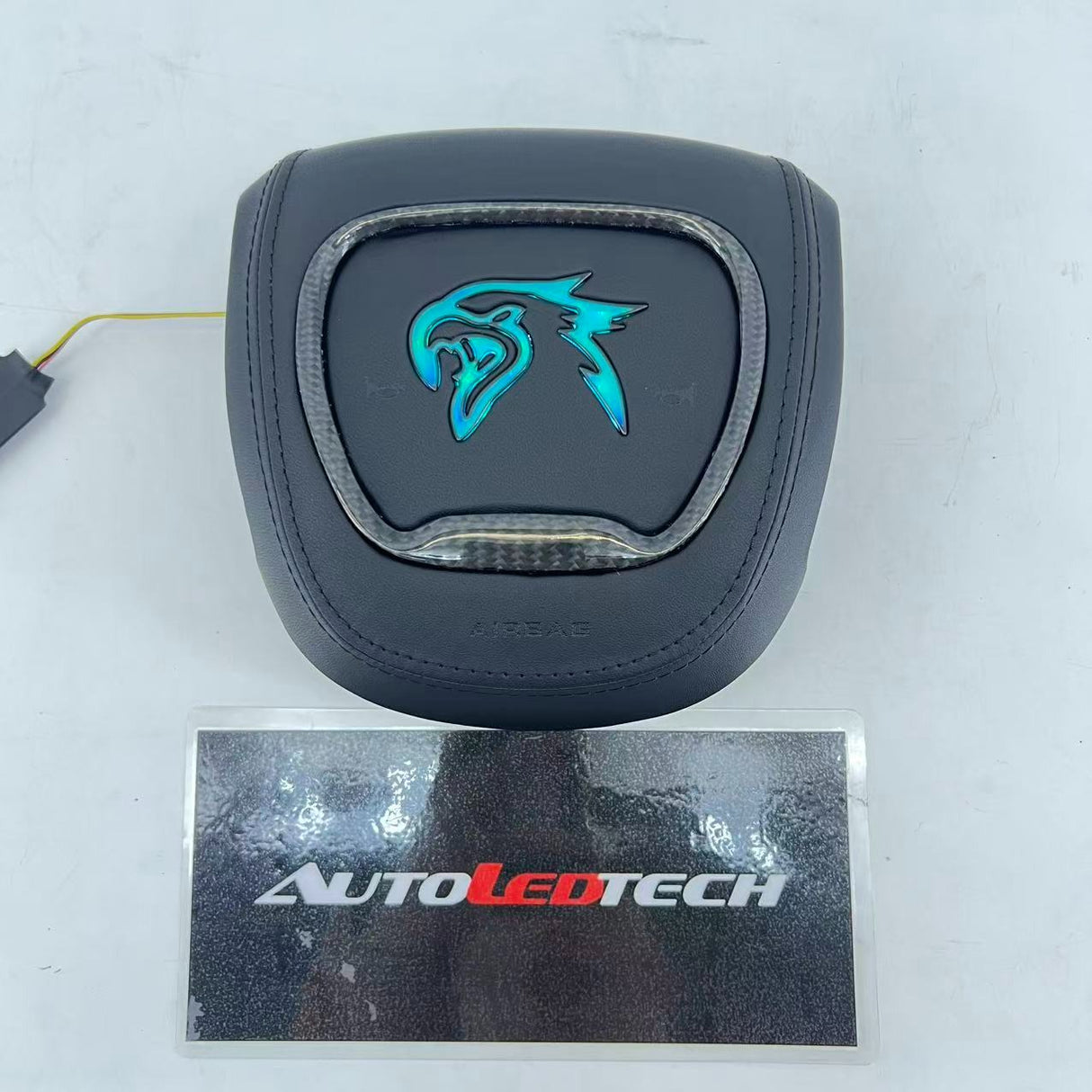 Jeep Trackhawk RGB LED Custom Airbag Cover - AutoLEDTech.com