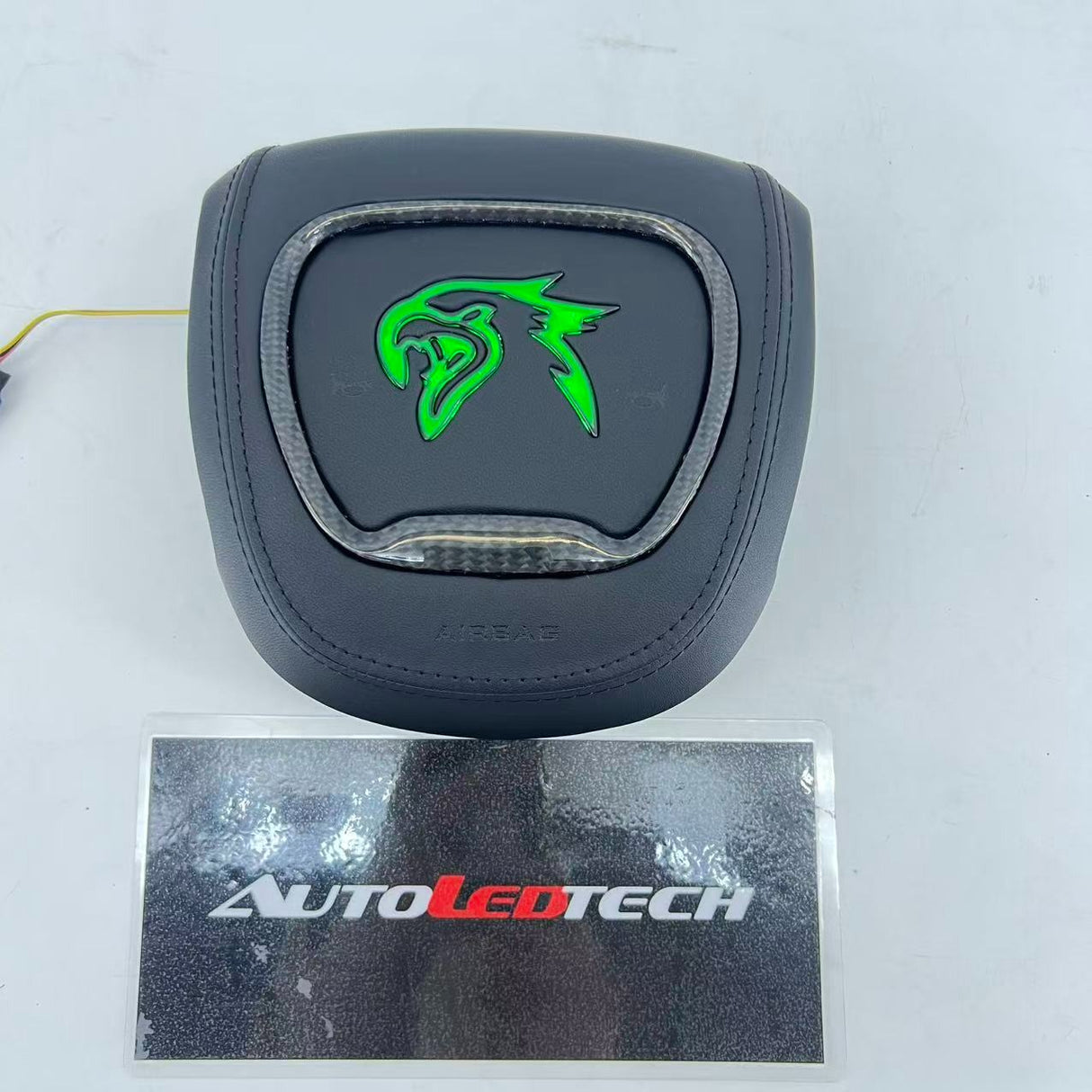 Jeep Trackhawk RGB LED Custom Airbag Cover - AutoLEDTech.com