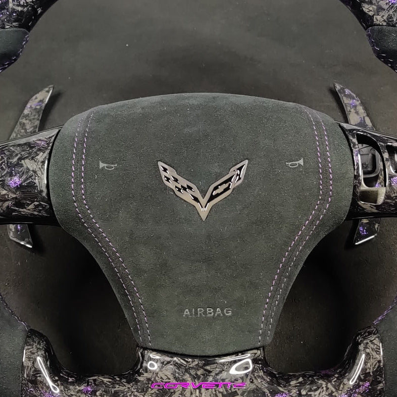 2006-2013 Chevy C6 Corvette RGB LED Custom Airbag Cover - AutoLEDTech.com