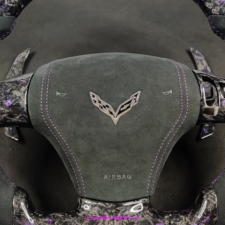 2006-2013 Chevy C6 Corvette RGB LED Custom Airbag Cover - AutoLEDTech.com