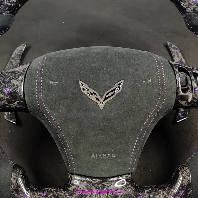 2006-2013 Chevy C6 Corvette RGB LED Custom Airbag Cover - AutoLEDTech.com