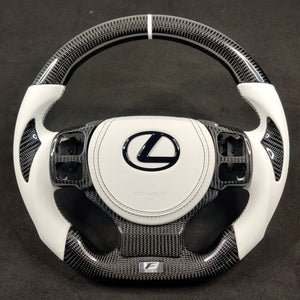 2014-2026 Lexus IS RC Custom Carbon Fiber Steering Wheel w/ LED RPM Display - AutoLEDTech.com