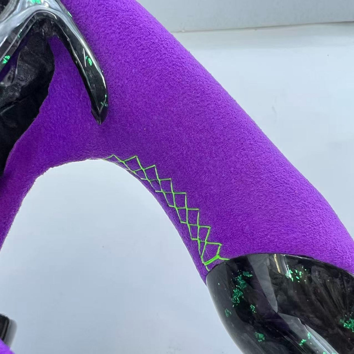 2014-2021 Jeep Trackhawk SRT Custom Carbon Fiber Steering Wheel w/ LED RPM Display - AutoLEDTech.com