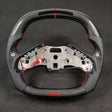 2020-2026+ Chevrolet C8 Corvette Custom Carbon Fiber Steering Wheel - AutoLEDTech.com