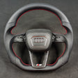 2015-2026+ Audi SQ3/SQ5/SQ7/SQ8 Carbon Fiber Steering Wheel - IN STOCK - AutoLEDTech.com