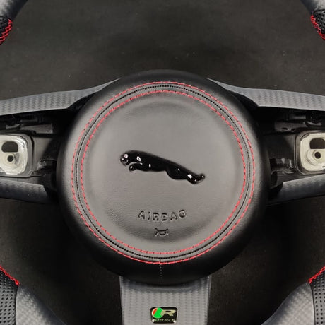 2014-2025 Jaguar F-Type F-Pace Custom Airbag Cover - AutoLEDTech.com