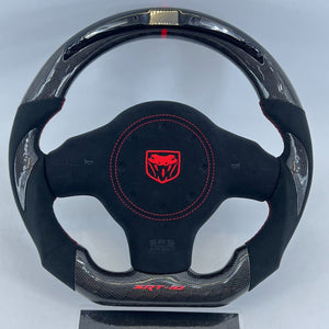 1996-2010 Dodge Viper Custom Carbon Fiber LED Steering Wheel