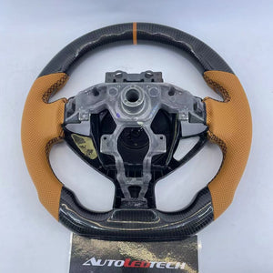 2009-2020 Nissan 370z Custom Carbon Fiber Steering Wheel - AutoLEDTech.com