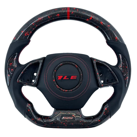 2016-2024 Chevrolet Gen 6 Camaro Custom Carbon Fiber Steering Wheel - AutoLEDTech.com