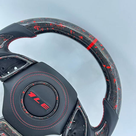 2016-2024 Chevrolet Gen 6 Camaro Custom Carbon Fiber Steering Wheel - AutoLEDTech.com
