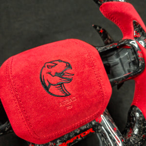 2021-2026+ Ford F150 & Raptor Custom Carbon Fiber LED Steering Wheel - AutoLEDTech.com