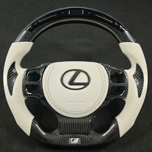 2014-2026 Lexus IS RC Custom Carbon Fiber Steering Wheel w/ LED RPM Display - AutoLEDTech.com