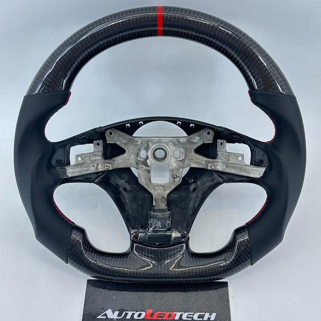 2006-2013 Chevy C6 Corvette Carbon Fiber Steering Wheel - IN STOCK - AutoLEDTech.com